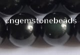 COB725 15.5 inches 14mm round black obsidian gemstone beads