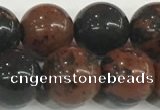 COB754 15.5 inches 12mm round mahogany obsidian beads wholesale