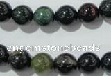 COJ303 15.5 inches 10mm round Indian bloodstone beads wholesale