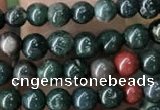 COJ330 15.5 inches 4mm round Indian bloodstone beads wholesale