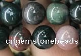 COJ332 15.5 inches 8mm round Indian bloodstone beads wholesale