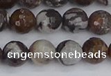 COJ363 15.5 inches 10mm faceted round outback jasper beads