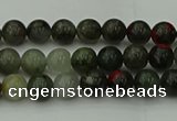 COJ450 15.5 inches 4mm round blood jasper beads wholesale