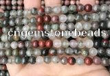 COJ481 15.5 inches 6mm round blood jasper beads wholesale