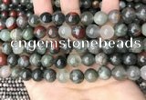 COJ483 15.5 inches 10mm round blood jasper beads wholesale