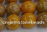 COJ604 15.5 inches 12mm round orpiment jasper beads wholesale