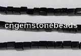 CON30 15.5 inches 4*4mm cube black onyx gemstone beads