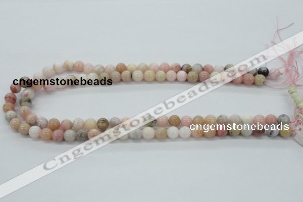 COP03 15.5 inches 8mm round natural pink opal beads wholesale