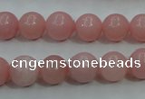 COP1213 15.5 inches 10mm round Chinese pink opal gemstone beads