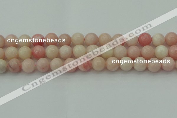 COP1228 15.5 inches 10mm round Chinese pink opal beads wholesale