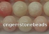 COP1229 15.5 inches 12mm round Chinese pink opal beads wholesale