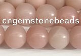 COP1242 15.5 inches 8mm round Chinese pink opal beads