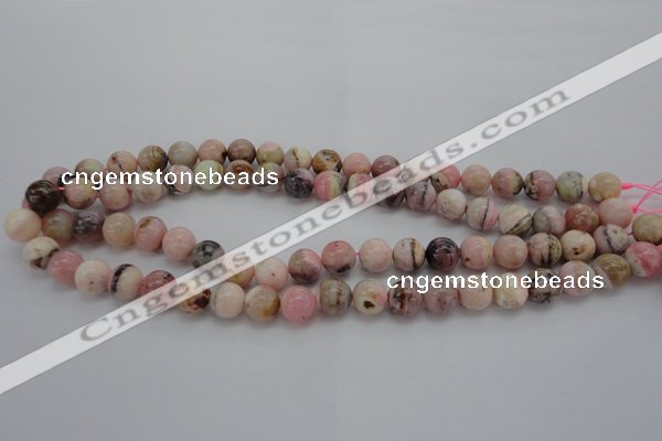 COP1251 15.5 inches 6mm round natural pink opal gemstone beads