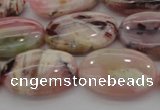 COP1275 15.5 inches 13*18mm oval natural pink opal gemstone beads