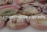 COP1276 15.5 inches 15*20mm oval natural pink opal gemstone beads