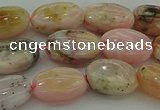 COP1290 15.5 inches 8*12mm oval natural pink opal beads