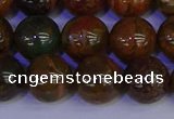 COP1365 15.5 inches 14mm round African green opal beads wholesale