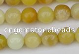 COP1427 15.5 inches 8mm round yellow opal beads wholesale