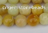 COP1428 15.5 inches 10mm round yellow opal beads wholesale