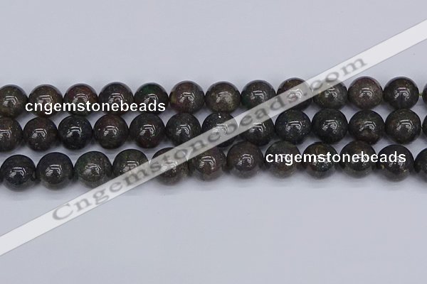 COP1445 15.5 inches 14mm round blue opal gemstone beads