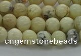 COP1461 15.5 inches 6mm round African opal gemstone beads