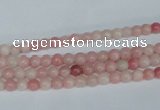 COP150 15.5 inches 4mm round pink opal gemstone beads wholesale