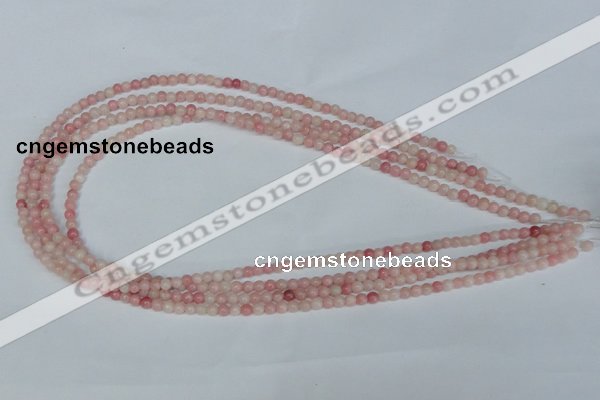 COP150 15.5 inches 4mm round pink opal gemstone beads wholesale