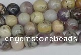 COP1511 15.5 inches 6mm round amethyst sage opal beads wholesale