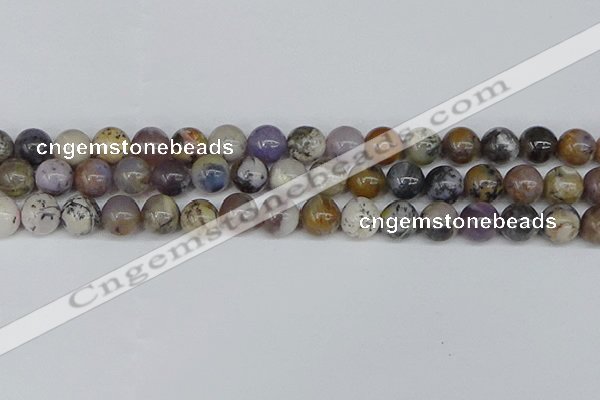 COP1514 15.5 inches 12mm round amethyst sage opal beads wholesale