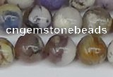 COP1515 15.5 inches 14mm round amethyst sage opal beads wholesale