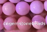 COP1521 15.5 inches 8mm round natural pink opal beads wholesale