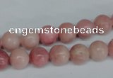 COP153 15.5 inches 10mm round pink opal gemstone beads wholesale