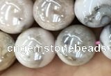 COP1543 15.5 inches 10mm round AB-color natural pink opal beads