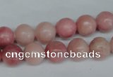 COP155 15.5 inches 20mm round pink opal gemstone beads wholesale