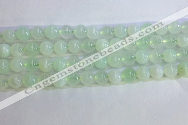 COP1623 15.5 inches 8mm round green opal gemstone beads