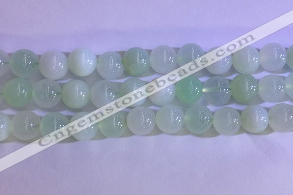 COP1625 15.5 inches 12mm round green opal gemstone beads