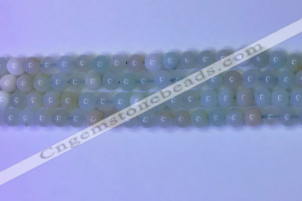 COP1628 15.5 inches 6mm round green opal beads wholesale