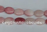 COP165 15.5 inches 10*14mm oval pink opal gemstone beads wholesale