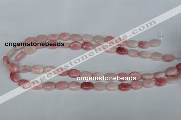 COP166 15.5 inches 12*16mm oval pink opal gemstone beads wholesale