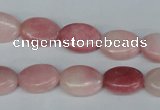 COP167 15.5 inches 15*20mm oval pink opal gemstone beads wholesale