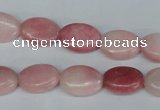 COP167 15.5 inches 15*20mm oval pink opal gemstone beads wholesale