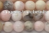 COP1702 15.5 inches 6mm round natural pink opal gemstone beads