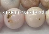 COP1707 15.5 inches 16mm round natural pink opal gemstone beads