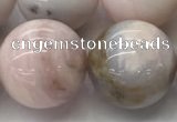 COP1709 15.5 inches 20mm round natural pink opal gemstone beads