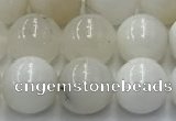 COP1731 15.5 inches 8mm round white opal beads wholesale