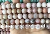 COP1750 15.5 inches 10mm round natural pink opal beads wholesale