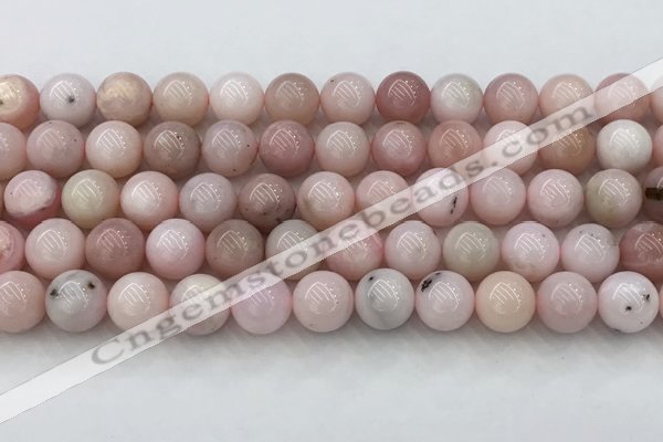 COP1782 15.5 inches 10mm round pink opal gemstone beads