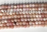 COP1796 15.5 inches 6mm round pink opal gemstone beads