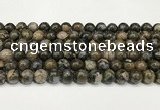 COP1802 15.5 inches 8mm round grey opal beads wholesale