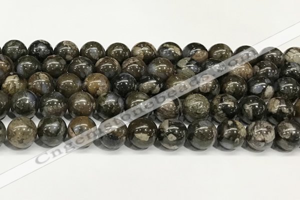 COP1803 15.5 inches 10mm round grey opal beads wholesale